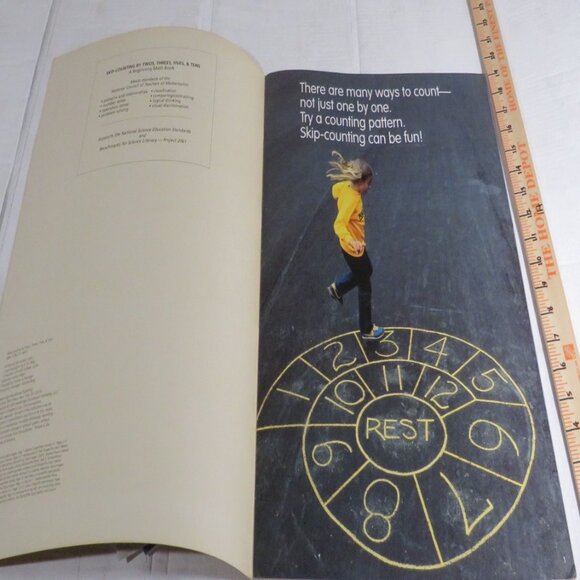 Skip Counting BIG BOOK (almost 2 feet tall) with teacher pages CLASSROOM SIZE - Picture 3 of 16